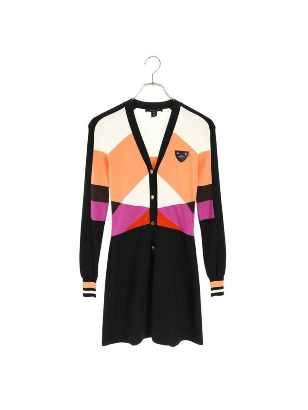 Louis Vuitton Long Knit Dress Xs Black